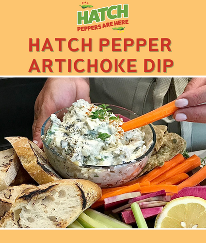 Hatch Pepper Artichoke Dip